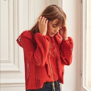 Sezane Lina blouse Sz 36